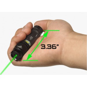 Лазерный целеуказатель LEAPERS UTG Compact Tactical, выносная кнопка, зеленый арт.: SCP-LS279